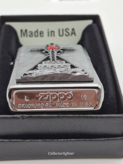 Zippo Benzinfeuerzeug - Peak Cross 2005329