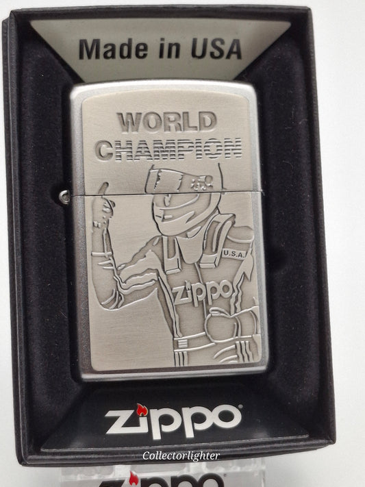 Zippo petrol lighter - World Champion 2002949 Emblem