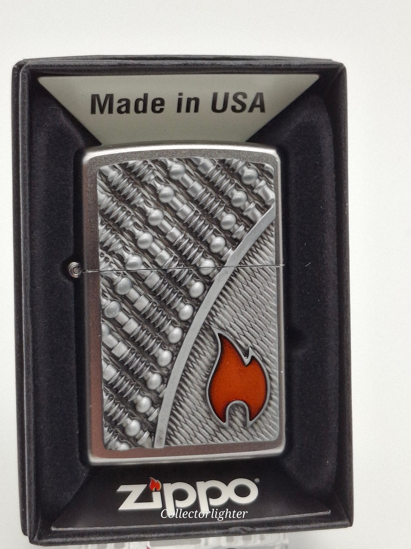 Zippo petrol lighter - Pipes with Flame 2004757 Emblem