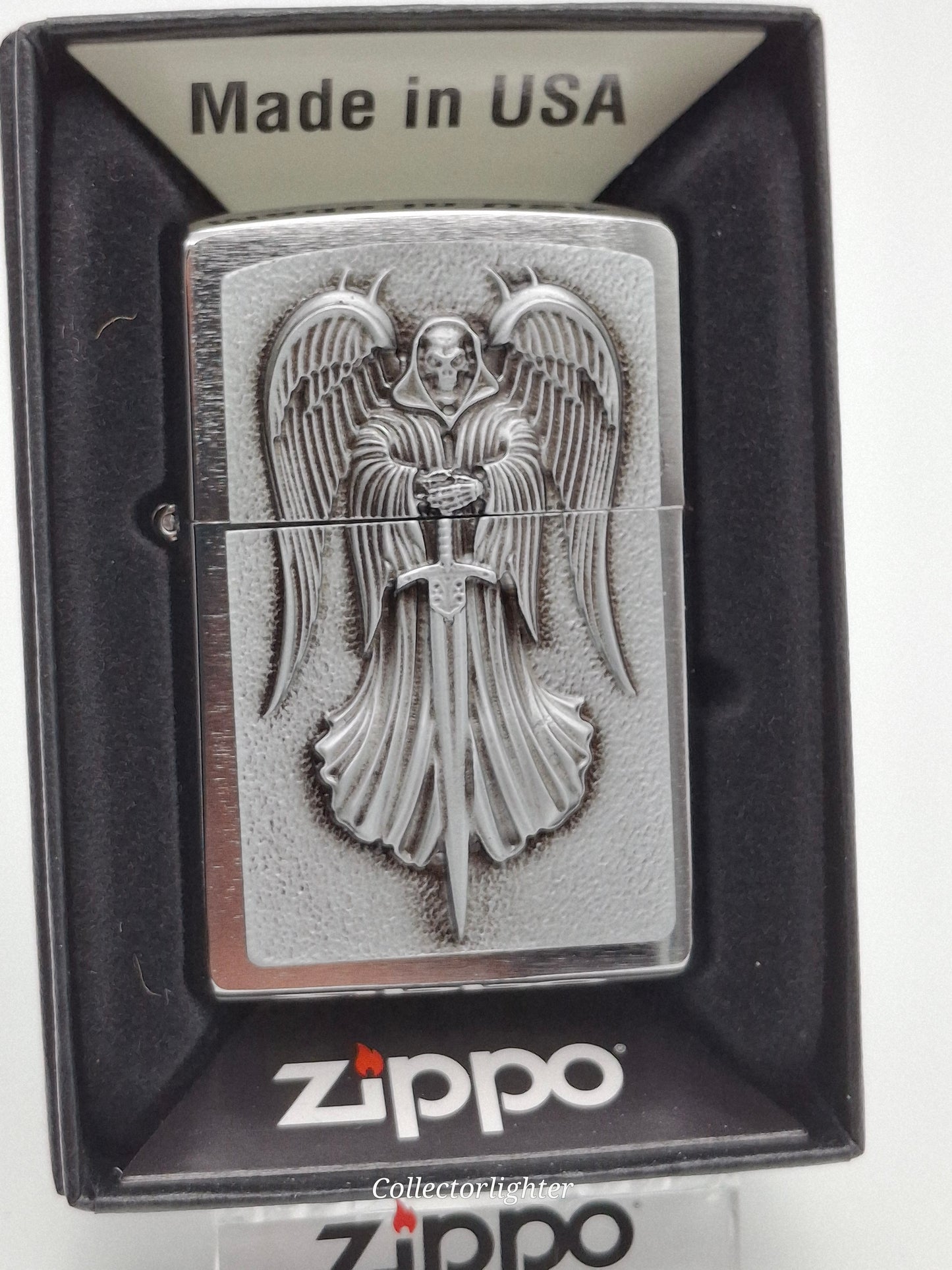 Encendedor de gasolina Zippo - Emblema Death Angel 2002999