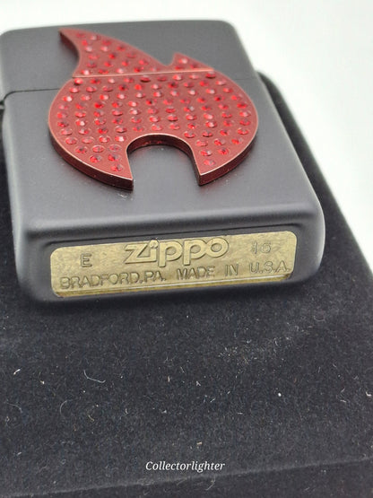 Zippo petrol lighter - Bing Flame 60002324 Emblem