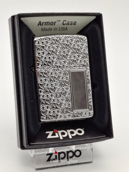 Encendedor de gasolina Zippo - Carcasa protectora con panel de llamas 167