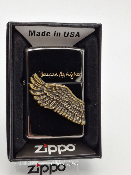 Encendedor de gasolina Zippo - You Can Fly Higher Asia ZA-1-2A