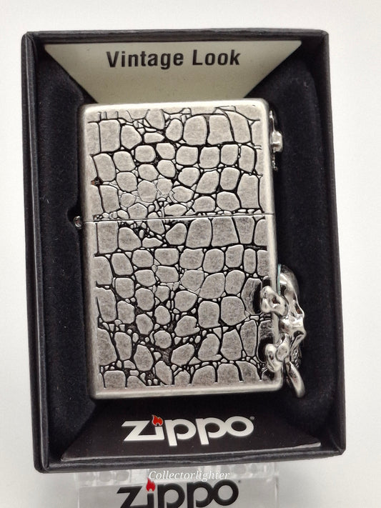 Zippo petrol lighter - Stone Skulls Vintage Asia ZA-1-42B