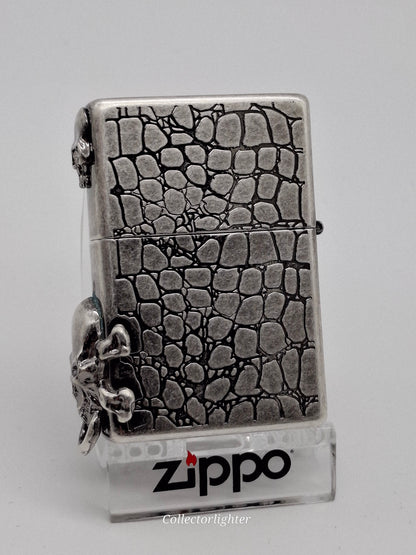 Zippo petrol lighter - Stone Skulls Vintage Asia ZA-1-42B