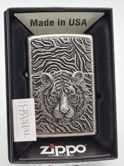 Zippo petrol lighter - Tiger Eye Asia ZA-1-4B