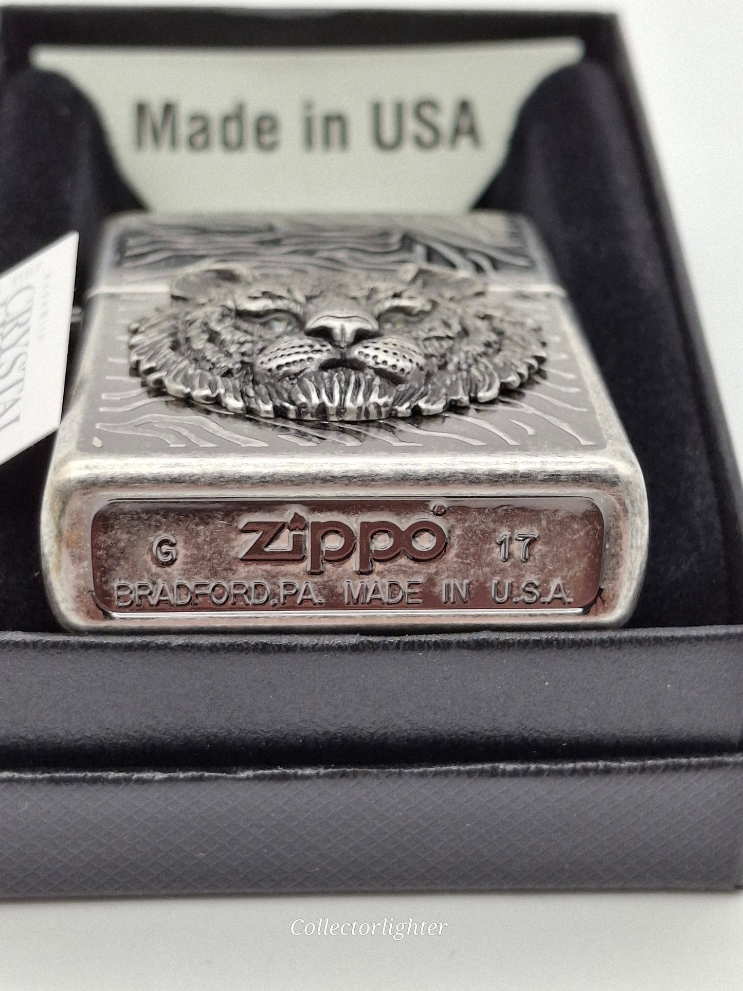 Zippo petrol lighter - Tiger Eye Asia ZA-1-4B