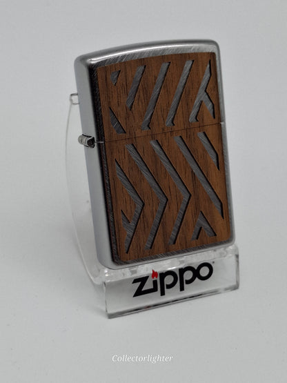 Zippo Benzinfeuerzeug - Woodchuck Herringbone Sweep 60004582