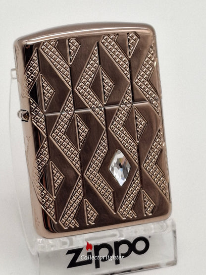 Zippo Benzinfeuerzeug - Rose Gold 360° Multi Cut Engrave 60005933