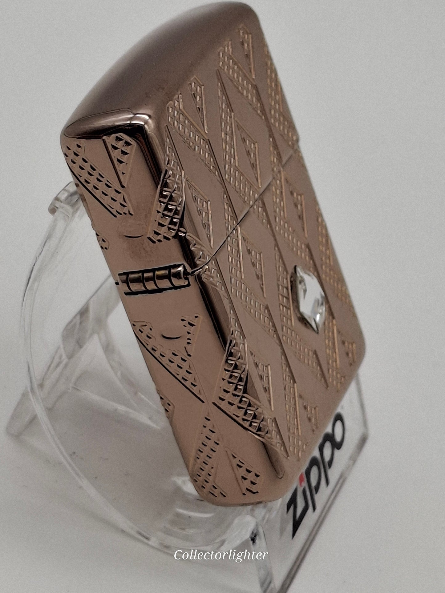 Zippo Benzinfeuerzeug - Rose Gold 360° Multi Cut Engrave 60005933