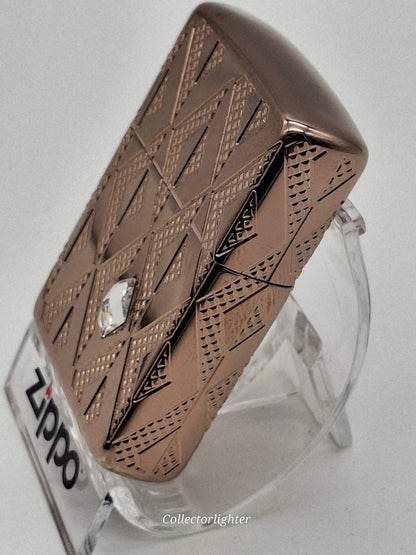 Zippo Benzinfeuerzeug - Rose Gold 360° Multi Cut Engrave 60005933