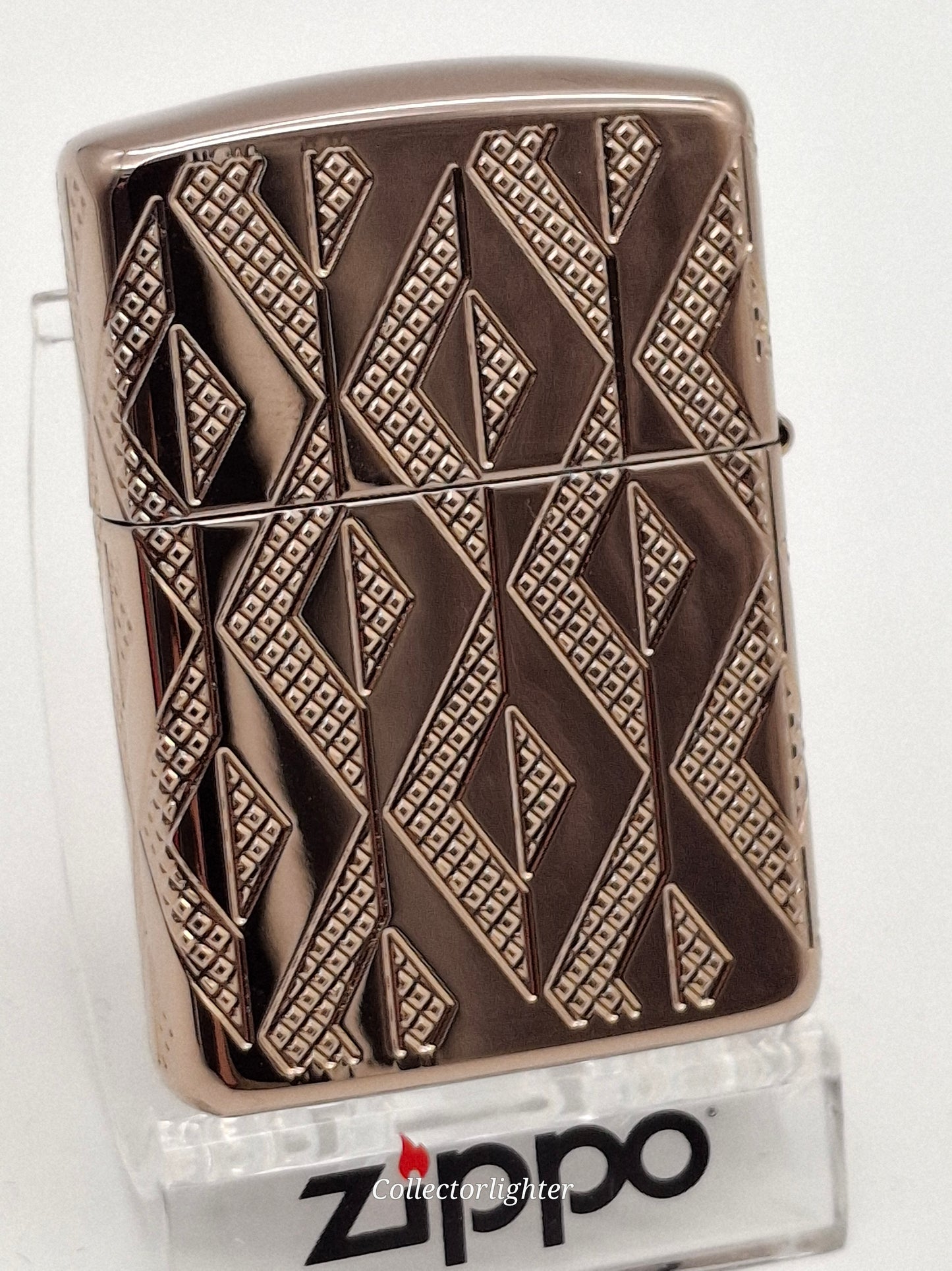 Zippo Benzinfeuerzeug - Rose Gold 360° Multi Cut Engrave 60005933