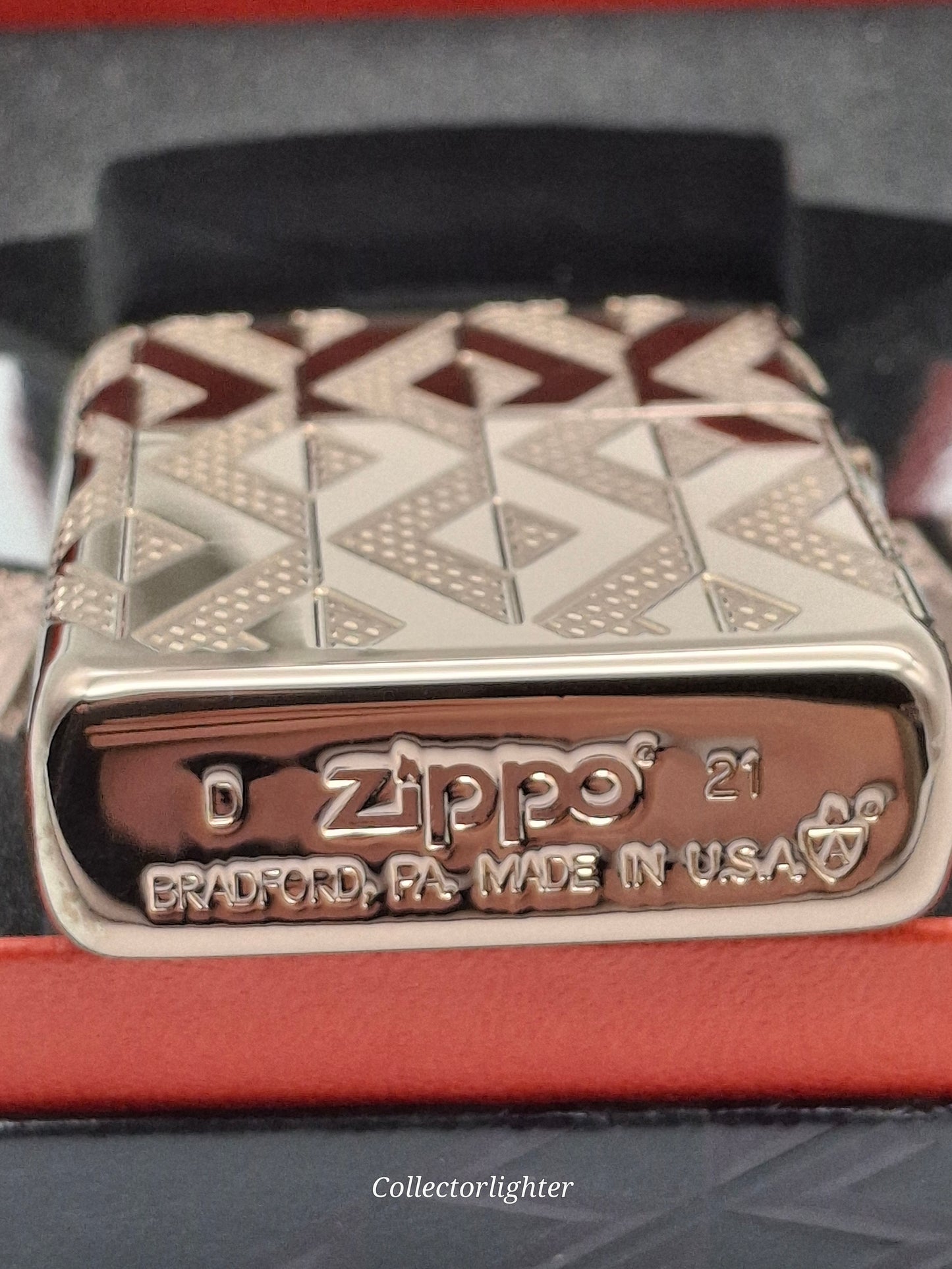 Zippo Benzinfeuerzeug - Rose Gold 360° Multi Cut Engrave 60005933