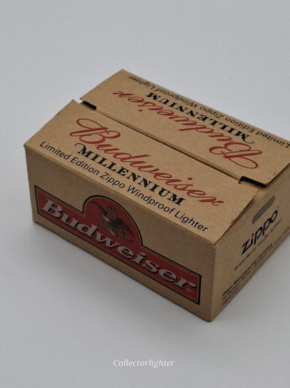 Zippo Benzinfeuerzeug - Budweiser Millennium Limited Edition