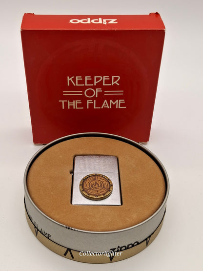 Zippo Benzinfeuerzeug - Keeper Of The Flame mit Original Schachtel