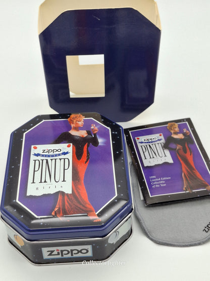 Zippo petrol lighter - Pin Up COTY 1996