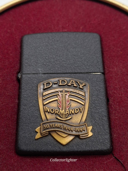 Zippo petrol lighter - D-Day Normandy 50 Years in Box Limited Edition