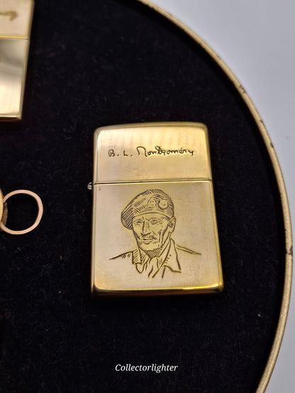 Encendedores de gasolina Zippo - Día D Normandía 50 años set de 4 Héroes Aliados