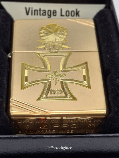 Encendedor de gasolina Zippo - Iron Cross 1939 Edición Limitada 22/2500