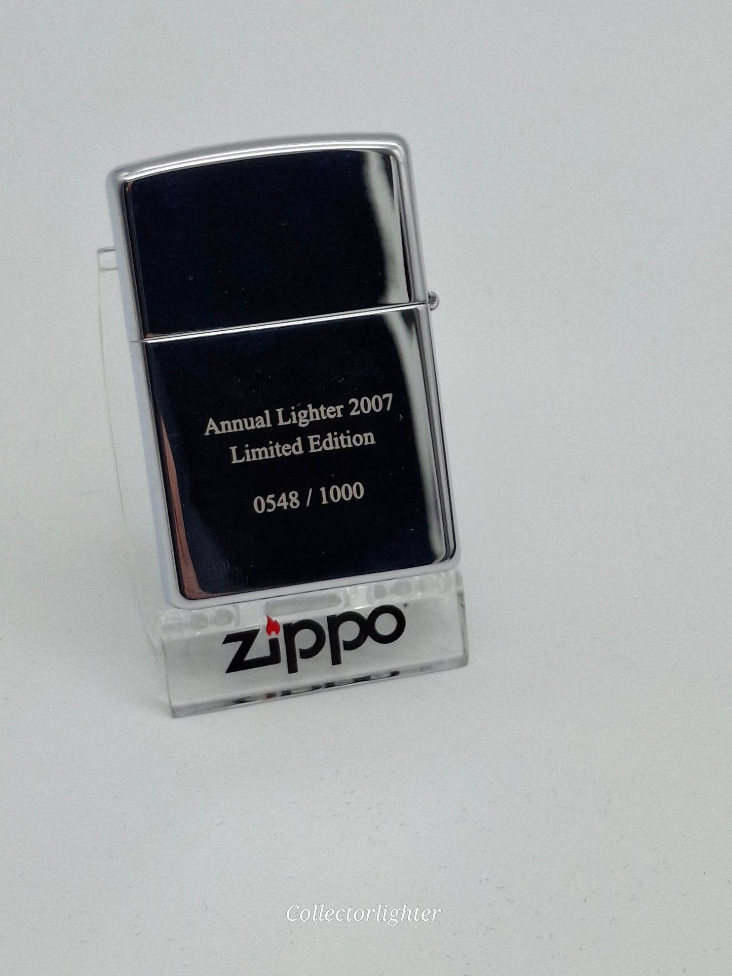 Encendedor de gasolina Zippo - Edición limitada del año 2007 548/1000