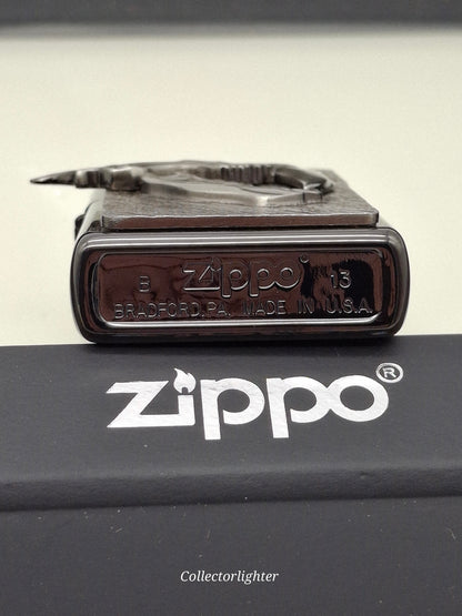Zippo Benzinfeuerzeug - Säbelzahntiger Limited Edition 856/1000