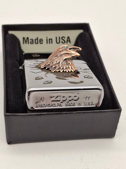 Zippo Benzinfeuerzeug - Golden Eagle 3D Limited Edition 251755 48/1000