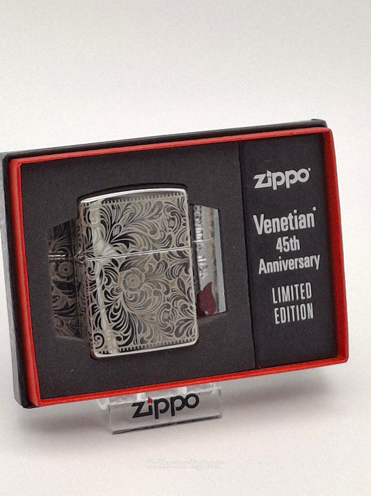 Zippo petrol lighter - Venetian 45 Years Limited 60004949