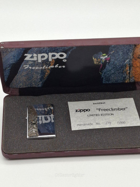 Zippo petrol lighter - Freeclimber Limited 254/1000