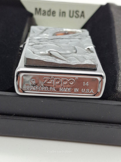 Zippo petrol lighter - Crocodile Eye Red Limited Edition 2004579