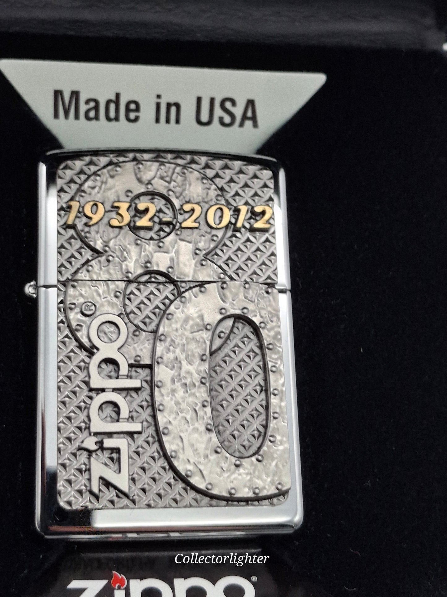Encendedor de gasolina Zippo - Edición limitada conmemorativa de 1932-2012 2003255