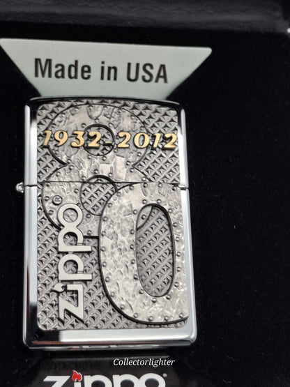 Encendedor de gasolina Zippo - Edición limitada conmemorativa de 1932-2012 2003255