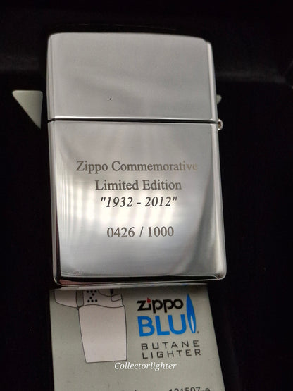 Encendedor de gasolina Zippo - Edición limitada conmemorativa de 1932-2012 2003255