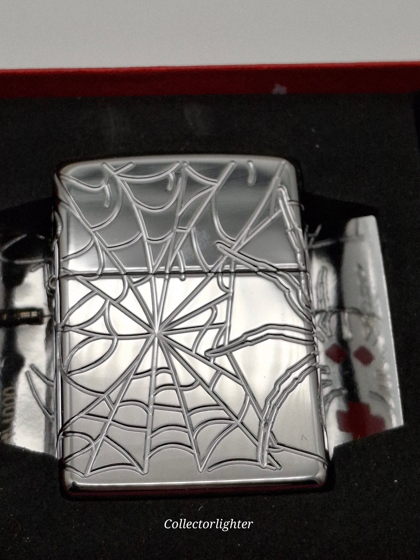 Zippo petrol lighter - Spider Deep Carved Limited Edition 251759