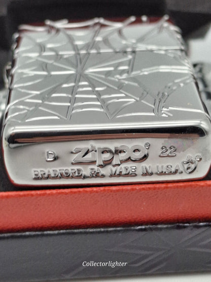 Zippo petrol lighter - Spider Deep Carved Limited Edition 251759
