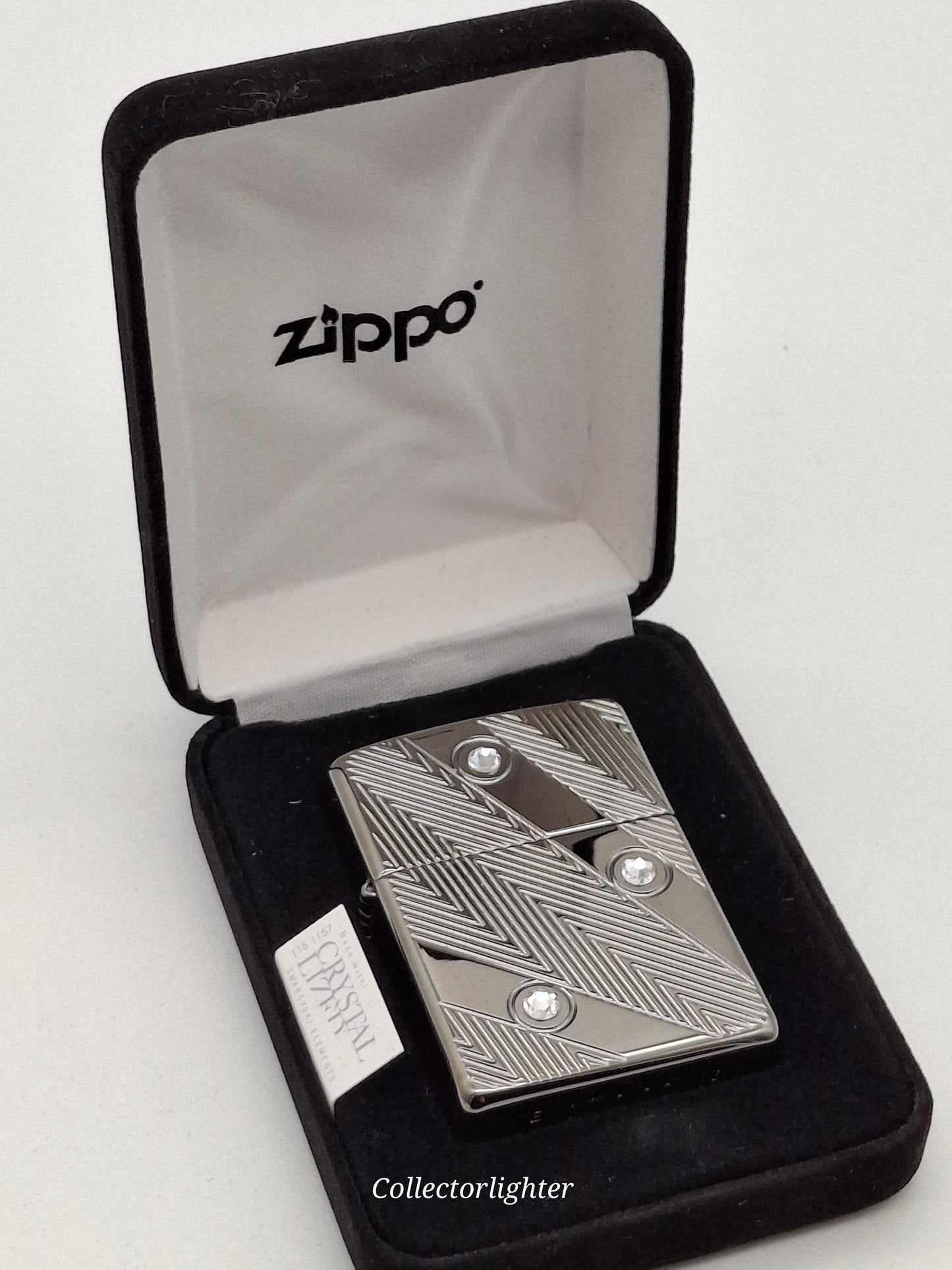Zippo Benzinfeuerzeug COTY 2017 Zig Zag w. Crystals Limited Edition 60002864