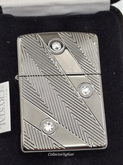 Zippo Benzinfeuerzeug COTY 2017 Zig Zag w. Crystals Limited Edition 60002864