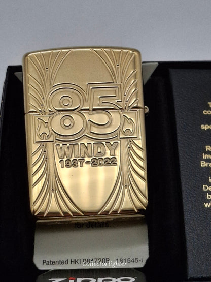 Zippo Benzinfeuerzeug - Windy 85 Years Commemorative Limited Edition 60006440