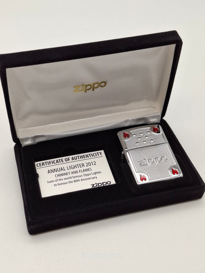 Zippo petrol lighter - Chimney &amp; Flames Annual 2012 Limited Edition