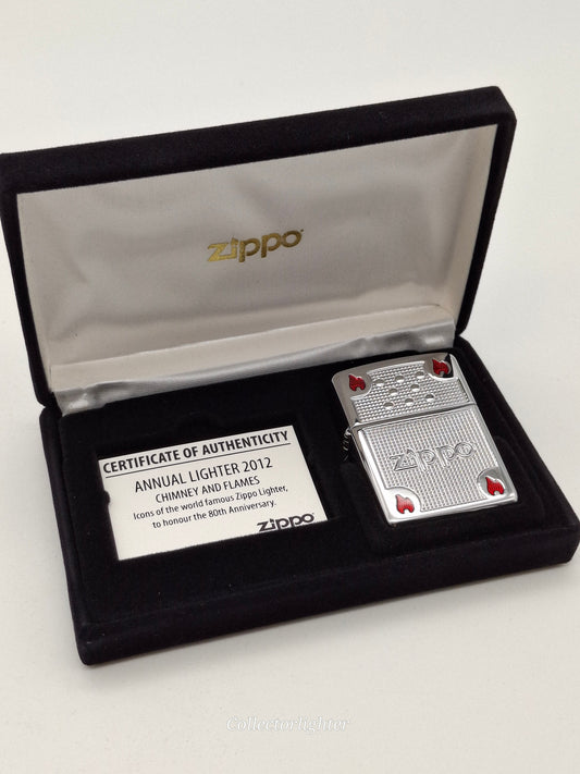 Zippo Benzinfeuerzeug - Chimney & Flames Annual 2012 Limited Edition