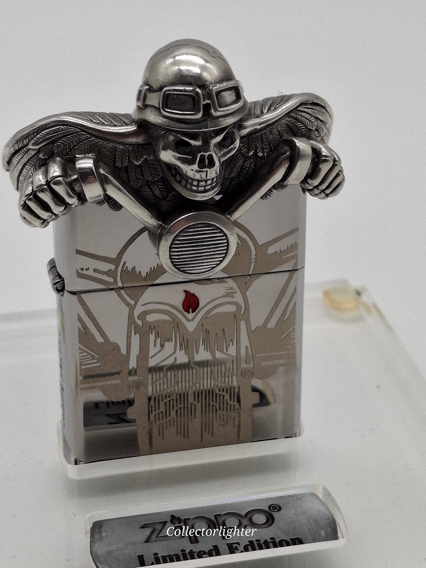 Zippo Benzinfeuerzeug - Ghost Rider 3D Limited Edition in Acrylbox 2005399