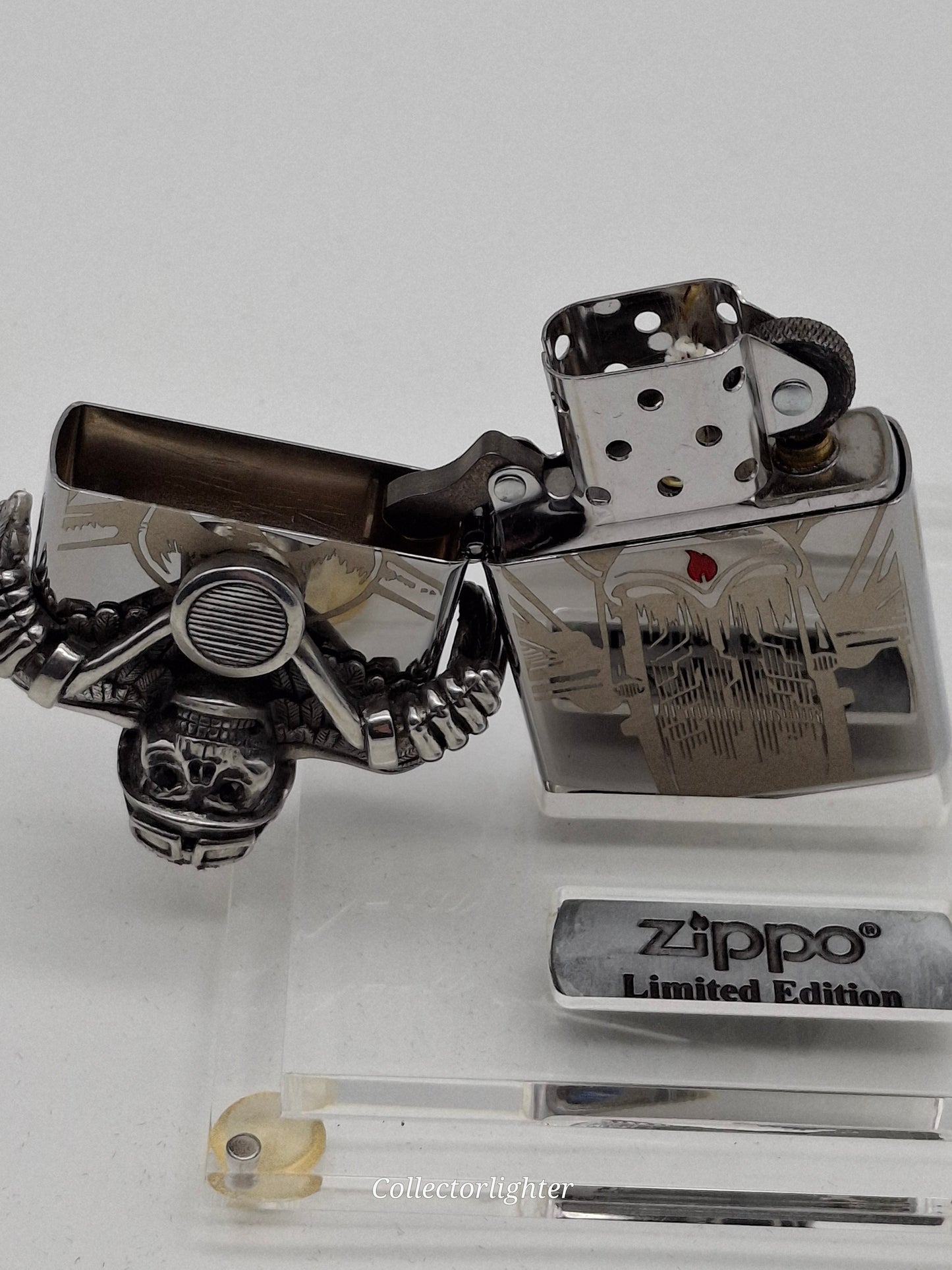 Zippo Benzinfeuerzeug - Ghost Rider 3D Limited Edition in Acrylbox 2005399
