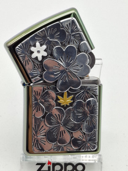 Encendedor de gasolina Zippo Trick Clover Edición Limitada 251757
