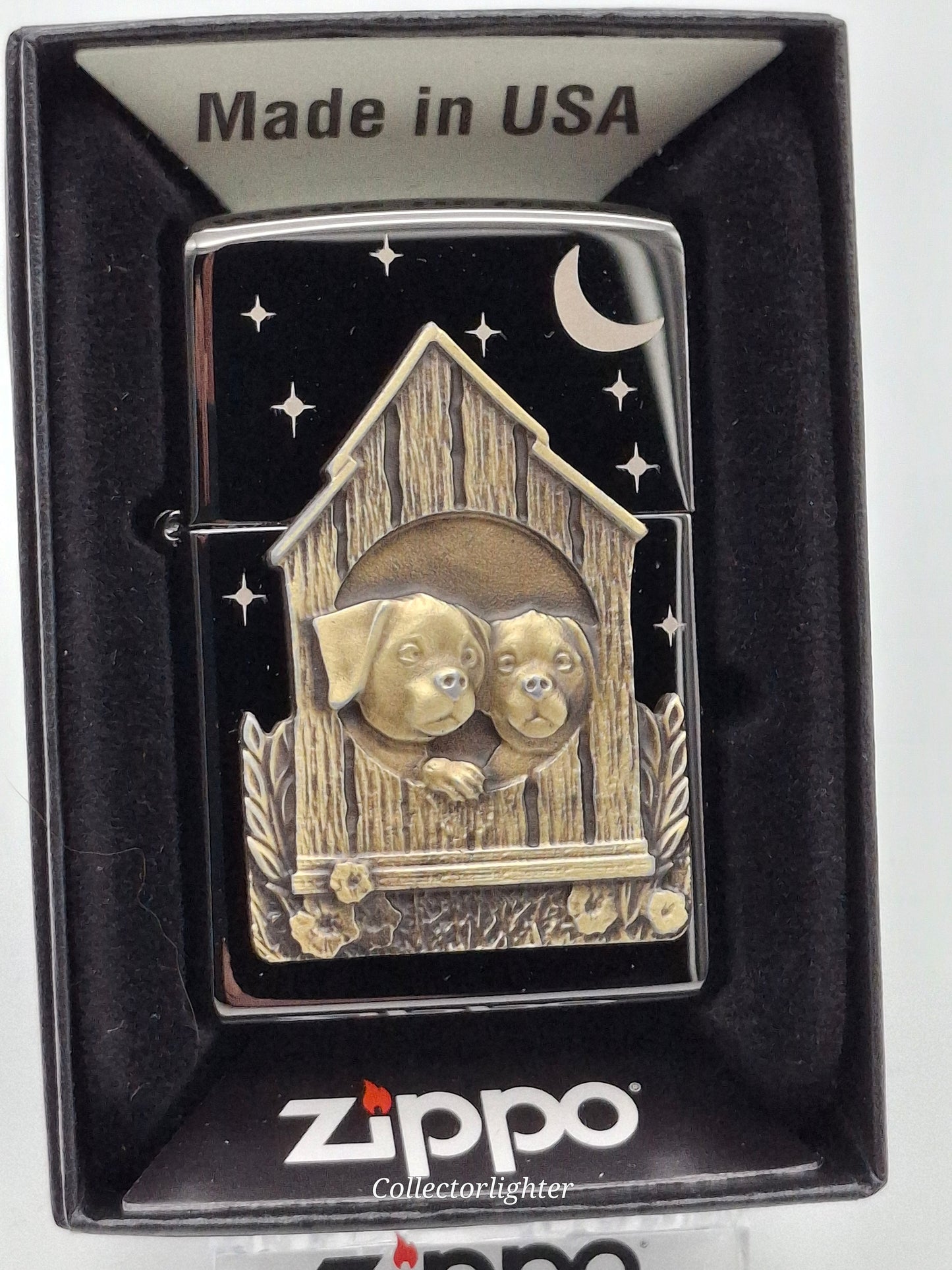 Encendedor de gasolina Zippo - Doghouse Edición Limitada 251756