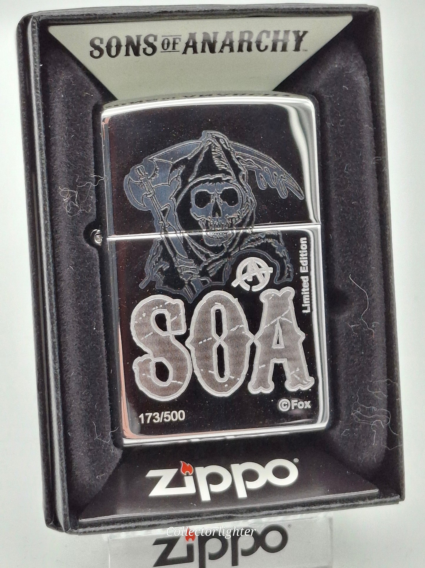 Zippo petrol lighter - SOA Sons Of Anarchy Limited Edition 2003913