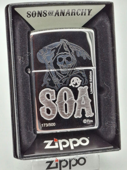 Zippo petrol lighter - SOA Sons Of Anarchy Limited Edition 2003913