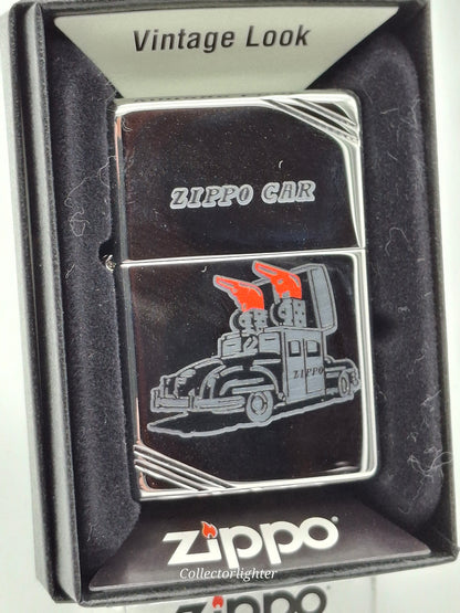 Zippo petrol lighter - Zippo Car Vintage Look Limited Edition 2003637