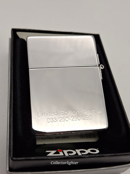 Zippo petrol lighter - Romantic Beauty set of 4 Limited Edition 1935 Replica - same number!