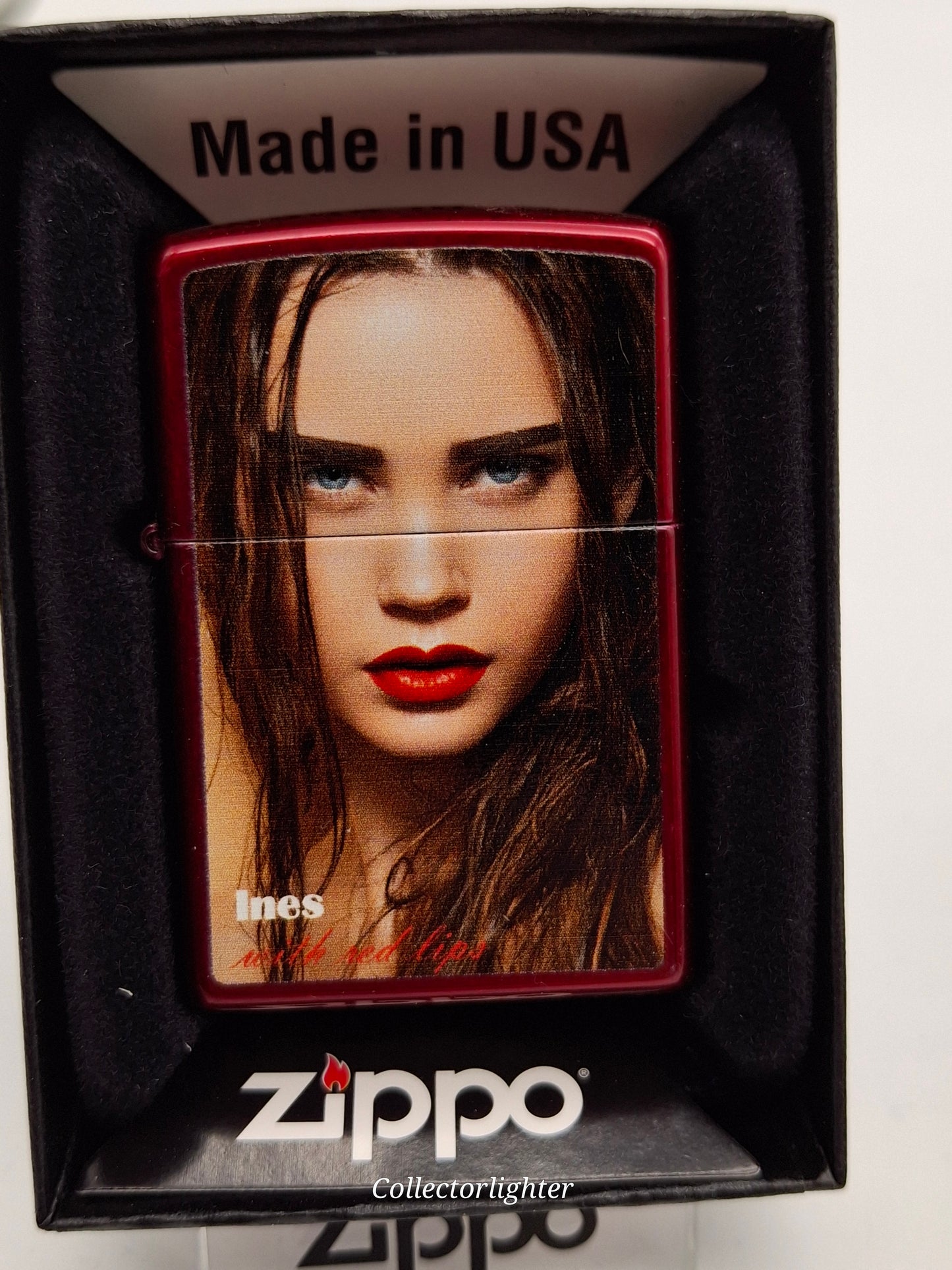 Zippo petrol lighter - Red Lips set of 4 Limited Edition - same number!