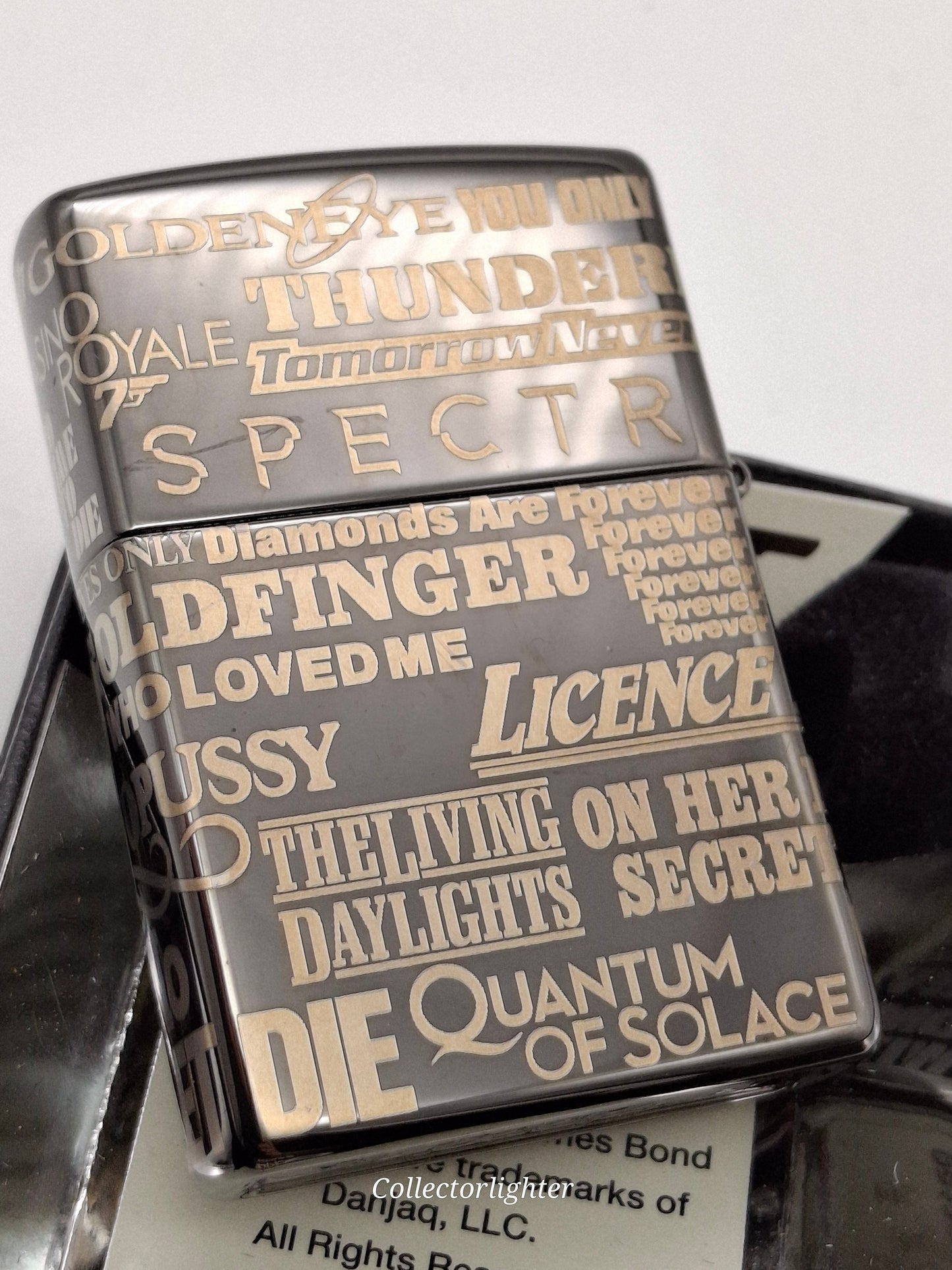 Zippo petrol lighter - James Bond 60th Anniversary Limited Edition 60006612