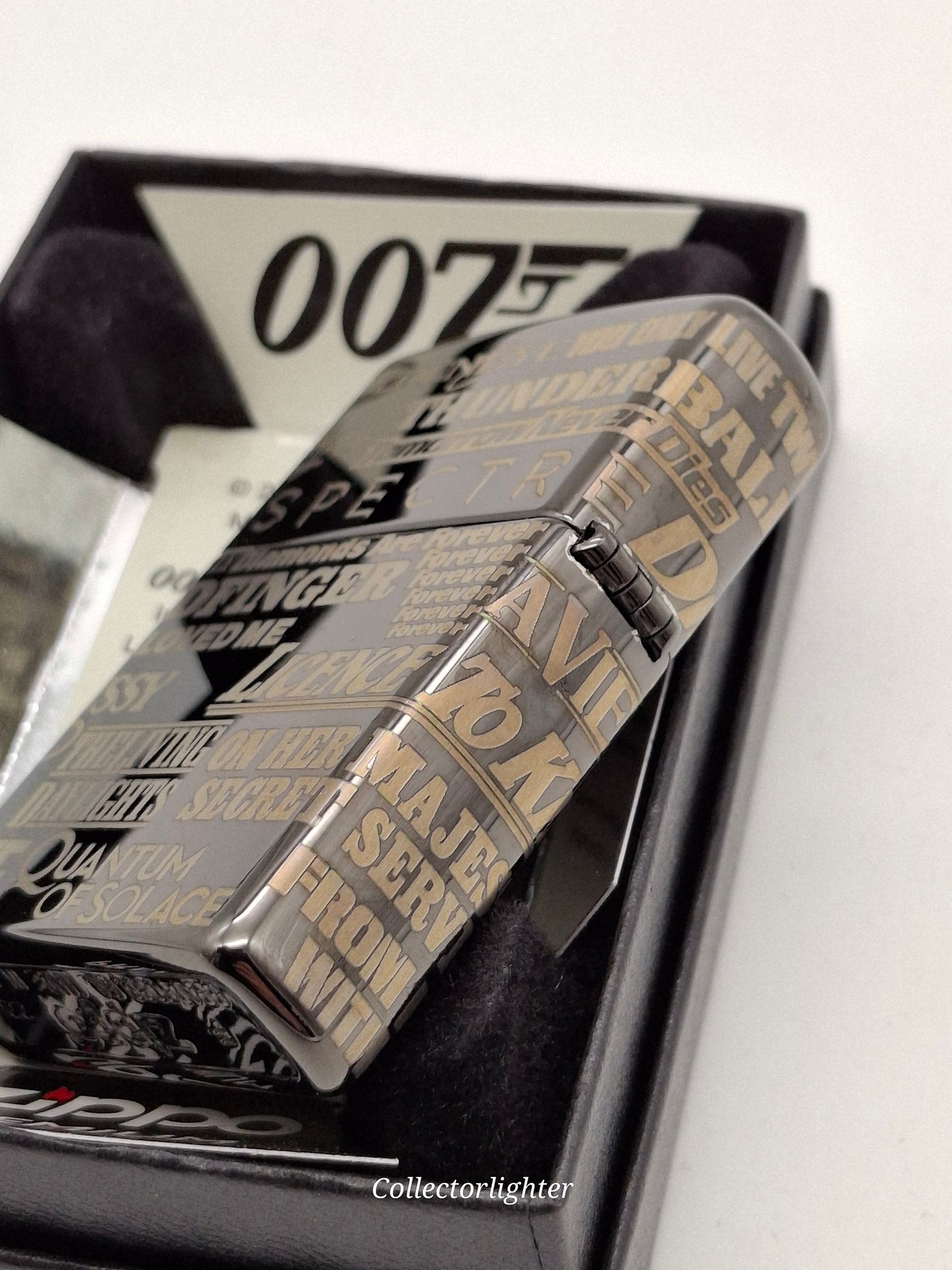 Zippo petrol lighter - James Bond 60th Anniversary Limited Edition 60006612